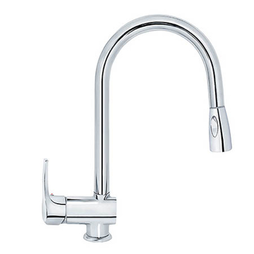 Slika Baterija Cubo sudopere sa izvlačnim tušem JC38501