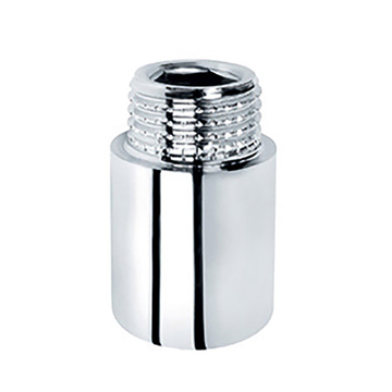 Hromirani nastavak 1/2 dužine 25 mm za produženje vodovodnih priključaka