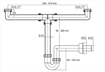 Slika Polusifon dvodeln.sudopere 6/4 STY-639-2