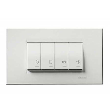 Univerzalni indikator za kupatilo Nopal sa četiri prekidača za svetlo grejalicu bojler i ventilator