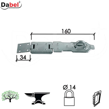 Slika Reza za katanac 101 ZnB 160/34/fi14mm (0105054)