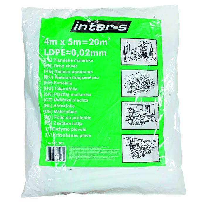 Slika Folija zaštitna za krecenje (4x5)20 micr. LDPE