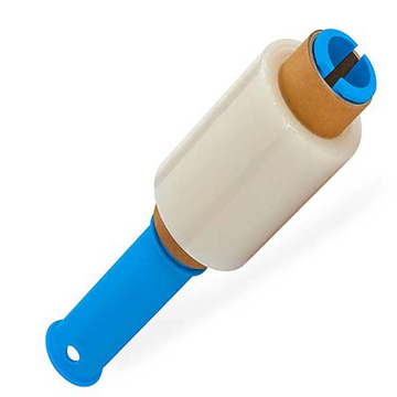 Slika Streč folija MINI sa ručkom 10 cm – Minirolna + držač