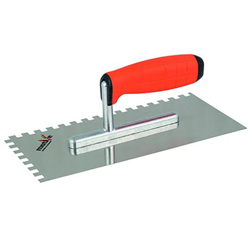 Slika Gleterica nazubljena 10x10 soft drška 13/28 cm inox