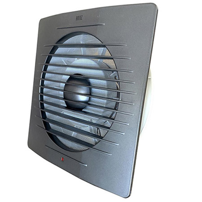 Slika Ventilator za kupatilo Ø120 HOROZ TEB 500.000.120 grafit