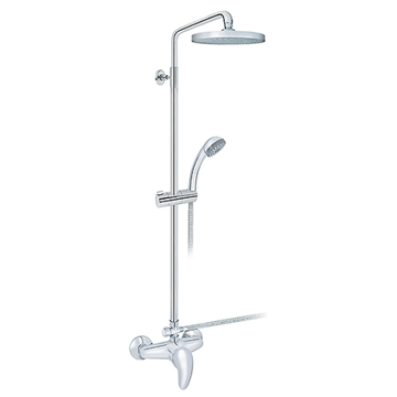 Slika Baterija KING za tuš kadu sa ručnim i usponskim tušem zidna jednoručna 371251