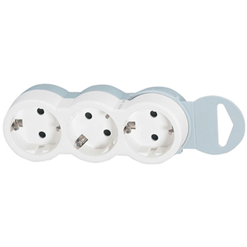 Slika Utičnica horizontalna Legrand 3×2P+E bela 16A 694518