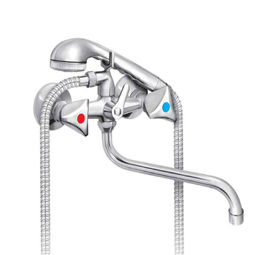 Slika Baterija Clasic za kadu ŠVEDSKA K11101 dvoručna zidna montaža