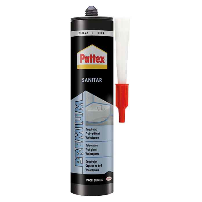 Slika Silikon SANITAR-beli PATTEX 280 ml