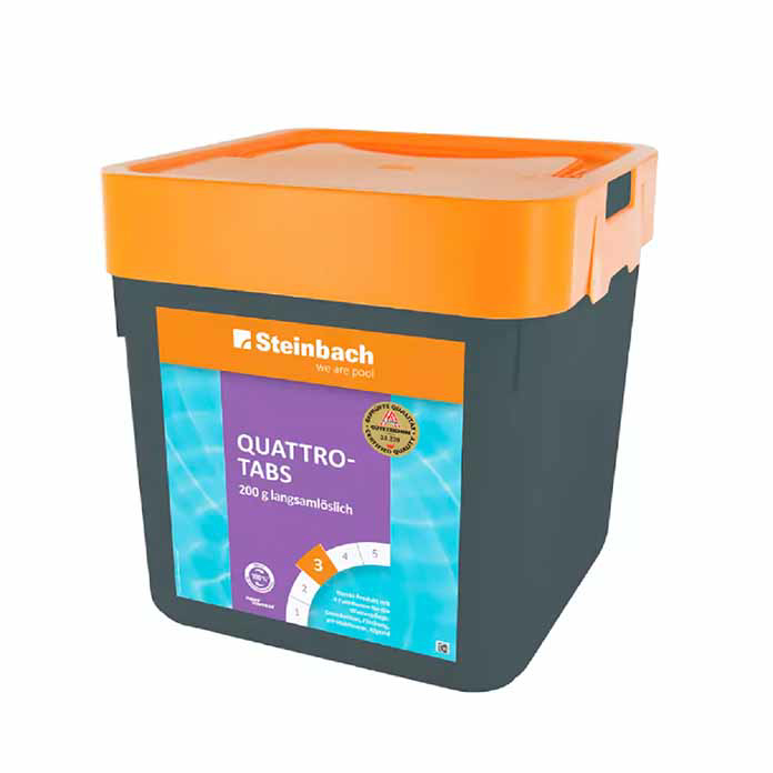 Slika QUATTROTABS 4u1 – Multi tablete 200 g / 5 kg za dugotrajno održavanje bazenske vode