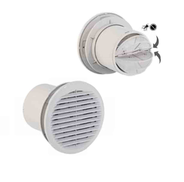 Slika Ventilator za kupatilo Ø100 AIRYMAX-3 HOROZ plafonski beli