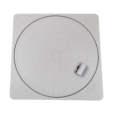 Slika Poklopac za šahtu PVC četvrtasti 900x900 mm sa otvorom Ø600 mm