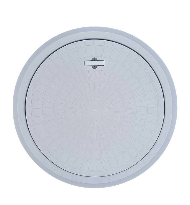 Slika Poklopac za šahtu Ø600 mm PVC bez rupica