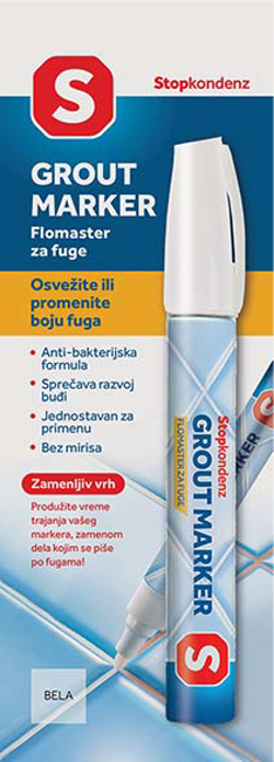 Slika Stop Kondenz – Flomaster za fuge bež