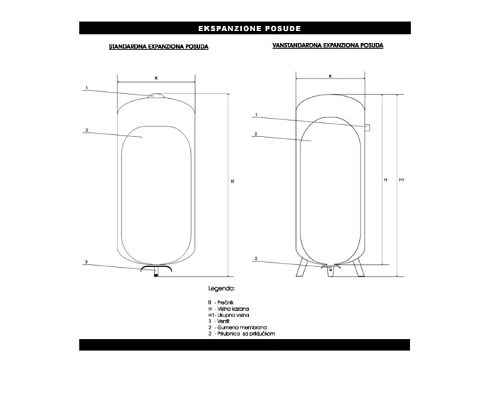 Slika Ekspanziona posuda SM 8 L Zavarivač za centralno grejanje