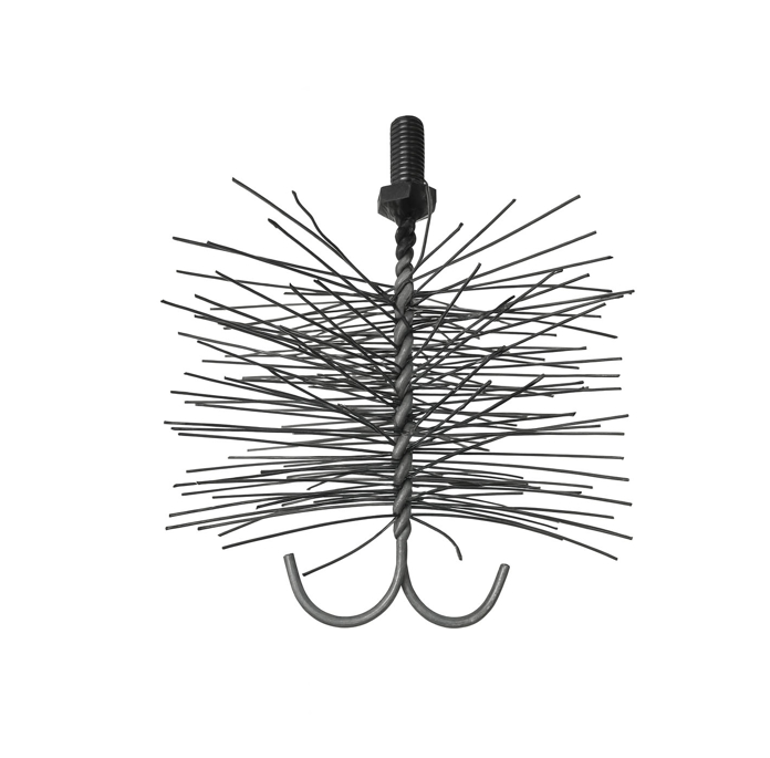 Slika Četka za čišćenje dimnjaka Ø 150 mm M12 sa kukicama