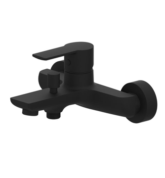 Mat crna baterija za kadu Minotti Stela 2411