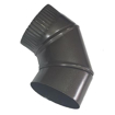 Slika Dimno koleno Ø 130 mm crno