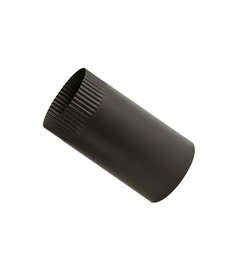Slika Dimna cev Ø 160 mm 500 mm crna