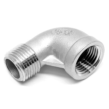 Slika Prohromsko koleno 1/4" M/Ž navoj INOX AISI 316