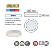 Slika LED panel nadgradni CAROLINE-28 krug 6000K 28 W