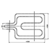 Slika Grejač rerne šporeta CG-2000+900W Gorenje (4007)