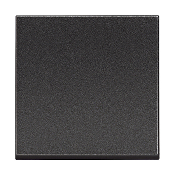 Slika Bticino Classia prekidač običan 2M 10AX 250V crni RAL 9011 RG4001M2