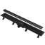 Slika Tuš kanalica APZ10 BLACK 650 mm crna mat sa perforiranom rešetkom Alca