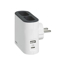 Slika Utikač ugaoni 2×2P + USB A+C Legrand 049401 (sa stalkom za telefon)
