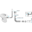 Slika Ispirna fleksibilna WC veza L=1,5 m S00016