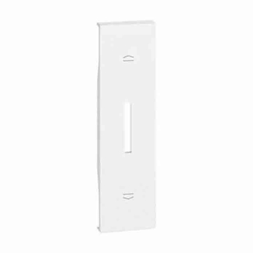 Slika BTicino Living Now maska 1M bela KW06 (sa otvorom za reset komandu)