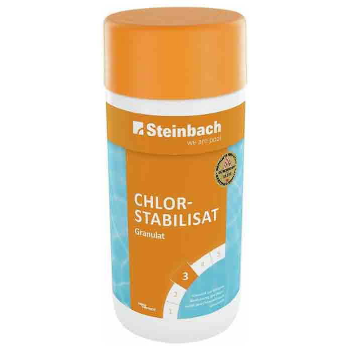 Slika Stabilizator hlora STEINBACH 1 kg – Za smanjenje potrošnje hlora i neprijatnog mirisa