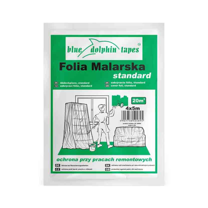Slika Zaštitna folija Standard 4x5 m