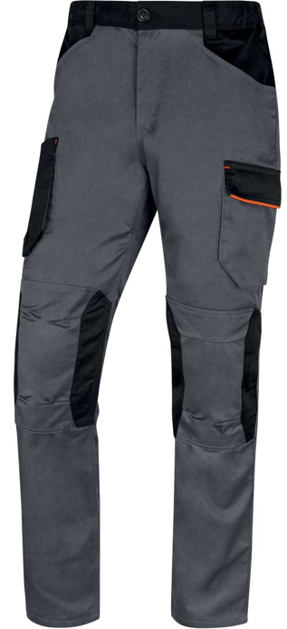Slika Radne pantalone MACH 2 siva boja L veličina – 7 džepova, elastični struk