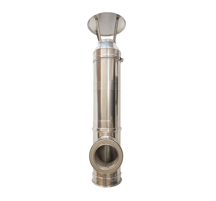 Slika Prohromski dimnjak OSA Kusiljevo set Ø200 – 8.4 m komplet inox
